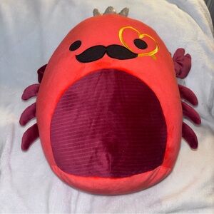 Squishmallows Georgios the Mustache Red Crab 12” NWT